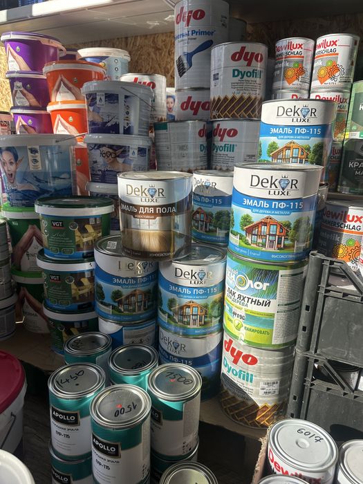 краски все виды