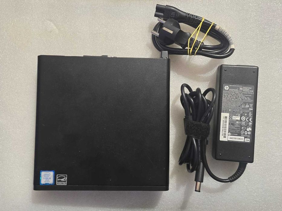 Mini PC HP EliteDesk 800 G3 i5-7500, 8GB DDR4, 480GB SSD, Intel HD 630