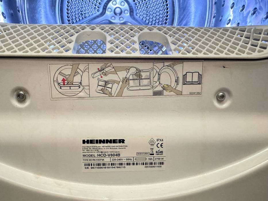 Uscator de rufe Heinner in stare perfectă