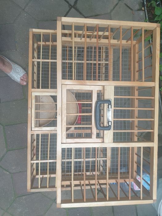 Клетки деревянные