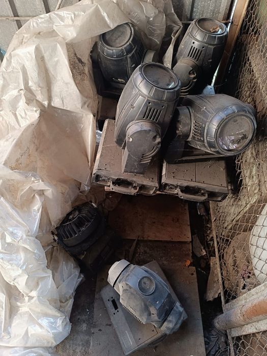 Светомузыка головы поворотные