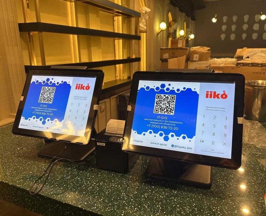 POS моноблок для кассы R-keeper| Paloma | iiko | сенсор | блок питания