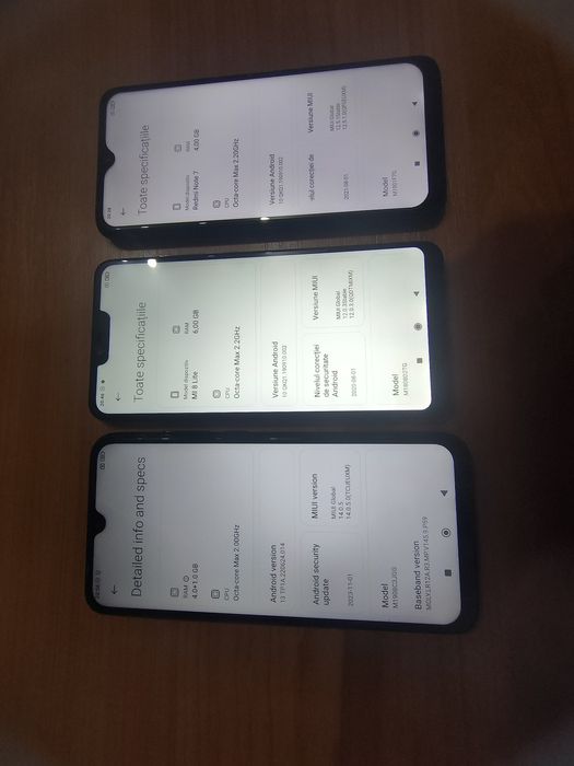 Redmi Mi 8 lite,Note 7,Note 8