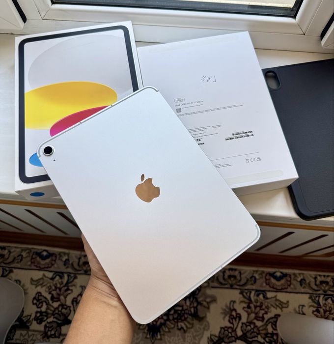 iPad A16 Silver 128GB +Cellular