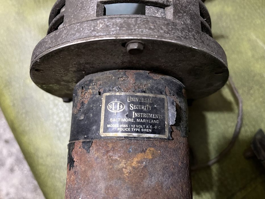 Goarne sirene vechi politia americană, mașini de epocă