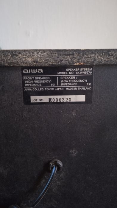 Буферные колонки"Aiwa"