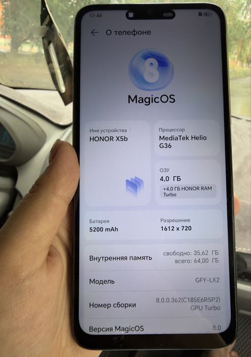 HONOR X5b продам