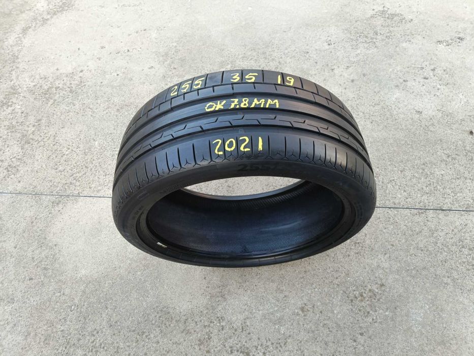 O anvelopa vara 255 35 19 continental sportcontact 6 profil de 7,8 mm