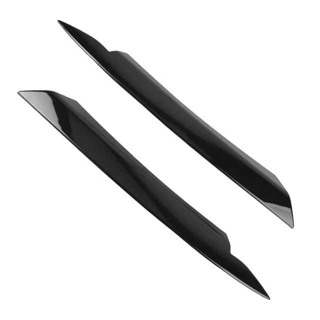 Set Pleoape Faruri Far Volkswagen VW Passat B7 2010 - 2014, Negru Luci