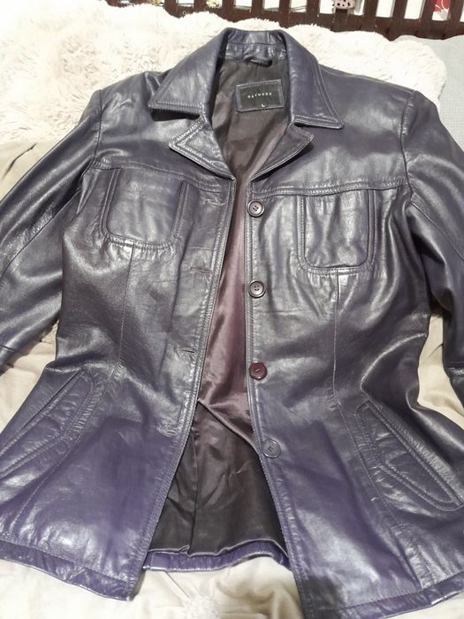 Geaca piele naturala