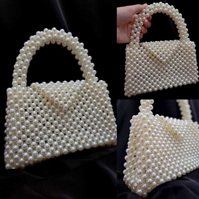 Сумка из бусин 
Дли