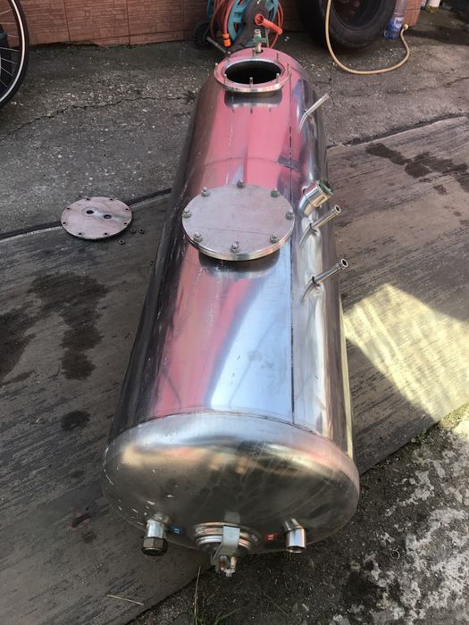 Boiler inox 350 L  rezistent 10bar 95grde