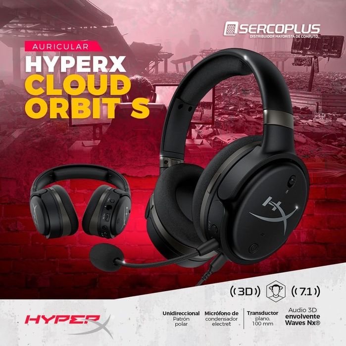 Hyperx Cloud Orbit S Проводные Наушники/Гарнитура