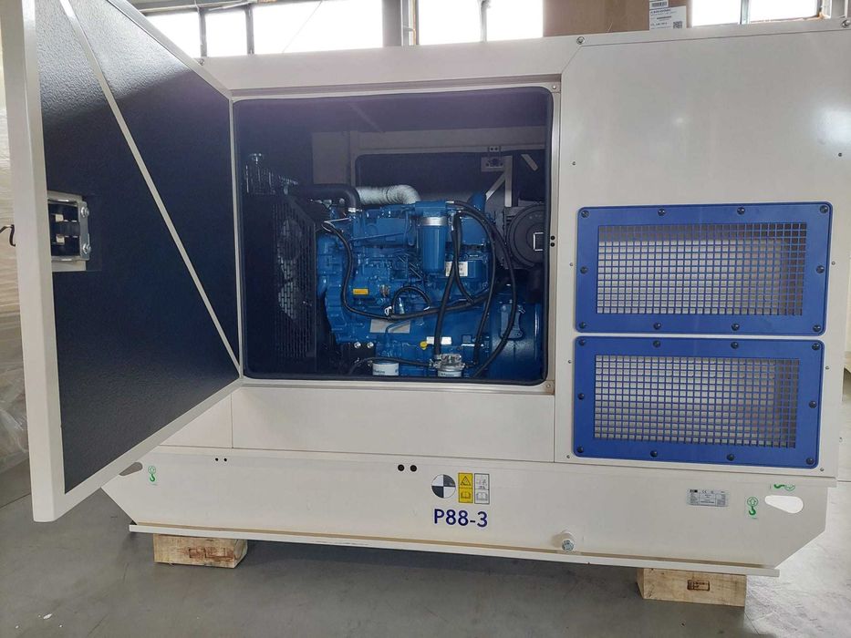 Generator Perkins nou 33 kVA 50 kVA 65 kVA 88 kVA 110 kVA pentru irigatii uz intens garantie 24 luni stoc livrare rapida Uniterra Group