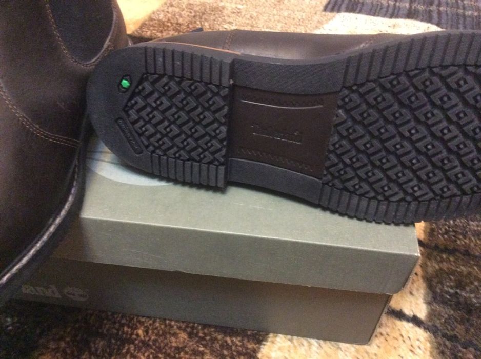 Timberland Cizme din Piele Maro TImberland Brook Park,Noi,42