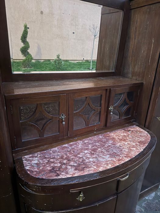 Mobila Art Deco lemn masiv
