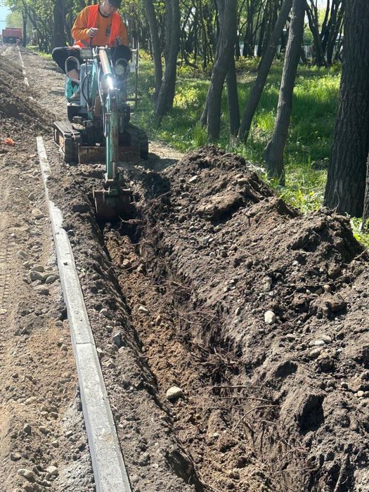 Услуги аренда мини экскаватора