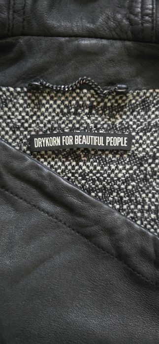 Palton / Parka piele naturală miel Drykorn Taro