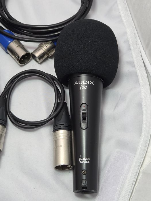 Trusa completa inregistrare audio - Tascam DR-40, microfon Audix f50, geanta Porta Brace, casti Sony
