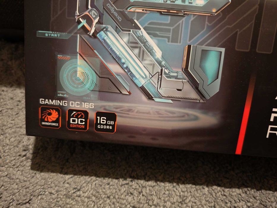 Видео Карта Gigabyte Radeon RX 9060XT GAMING OC, 16GB GDDR6