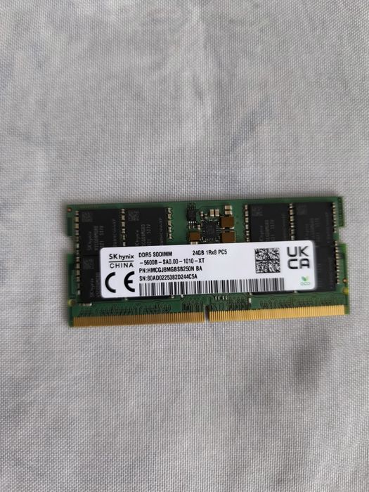 DDR5 5600mhz 24GB Рам памет за лаптоп