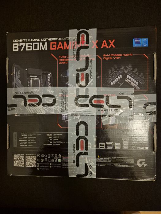 Placa de baza Gigabyte B760m gaming X AX DDR5