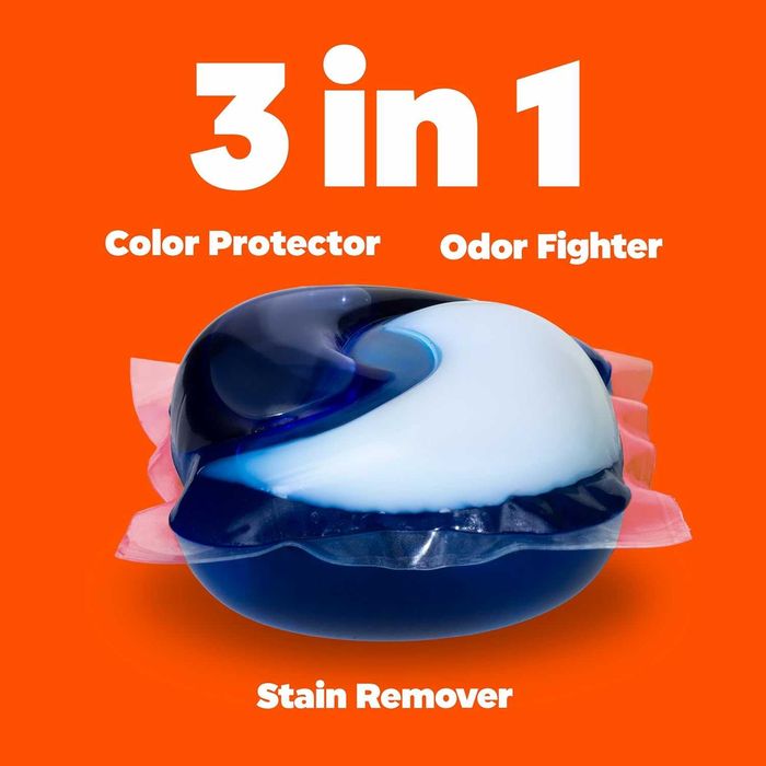 Капсулы  Tide PODS 3-в-1 с пятновыводителем 112 капсул! Made in USA!