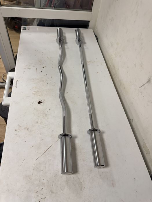 Bari olimpice 50 mm Bara z olimpica sau dreapta 50 mm. 120 cm. 6 kg.