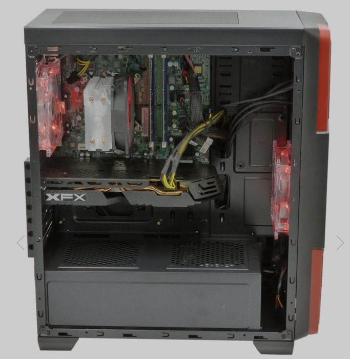 Carcasa PC Gaming Halo 3 cu 4 ventilatoare RGB