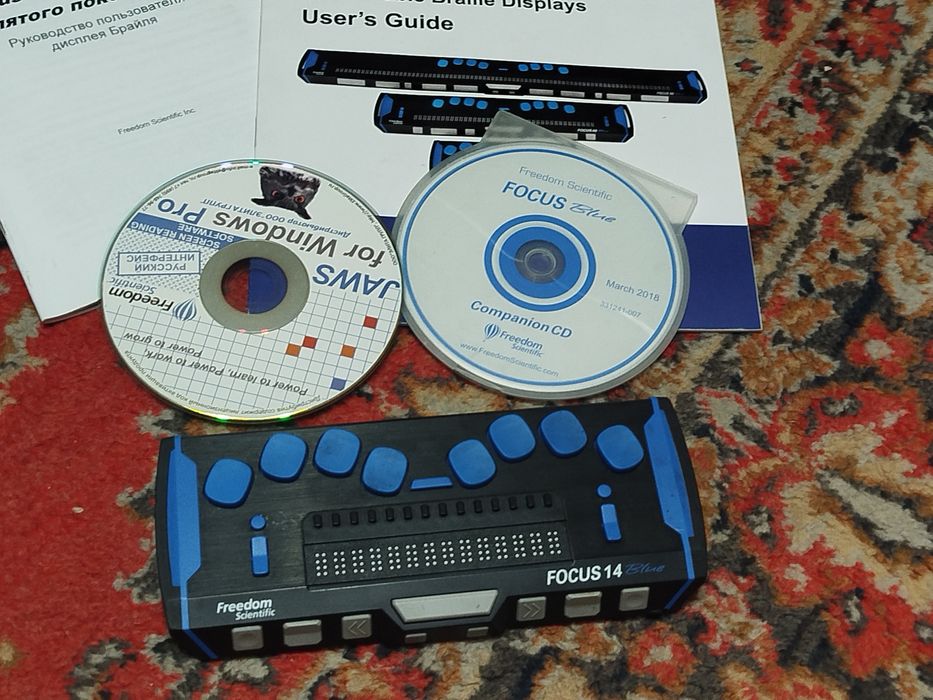 Дисплей Брайля FOCUS 14 Blue