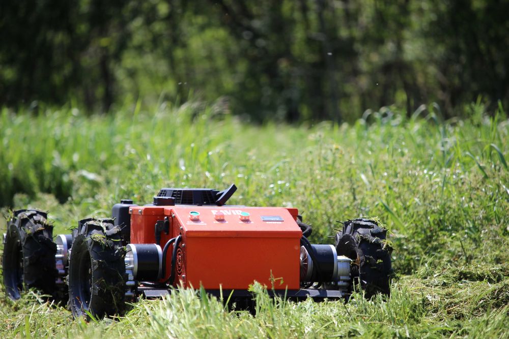 Професионална кoсачка - мулчер самоходна, David 550мм 9к.с.