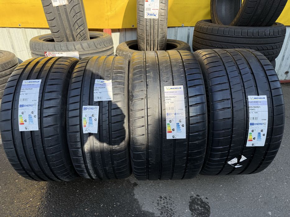 305/30R21 + 245/35 R20 MICHELIN PS 4S NA0 anvelope noi PORSCHE 911