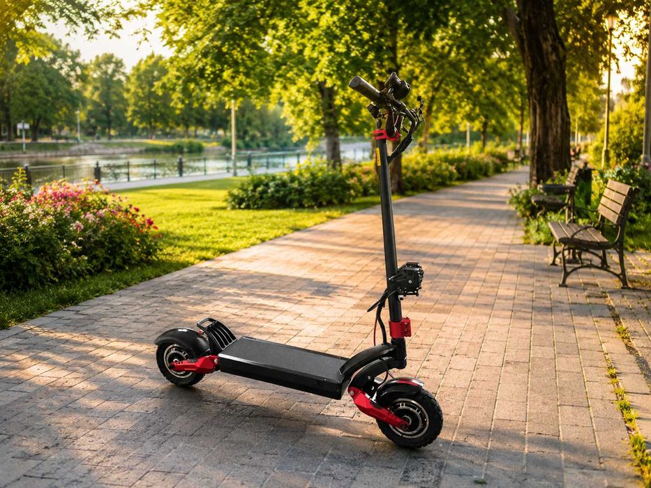 Trotineta electrica dual motor 2600w60v15ah Adrenalina la accelerare