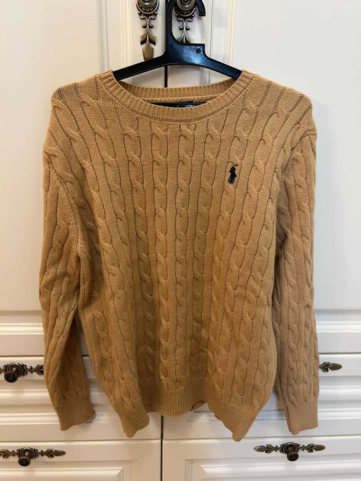 Pulover Ralph Lauren original, bej, M