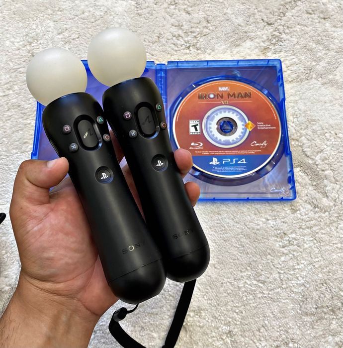 PlayStation VR очки,2 move,1 диск