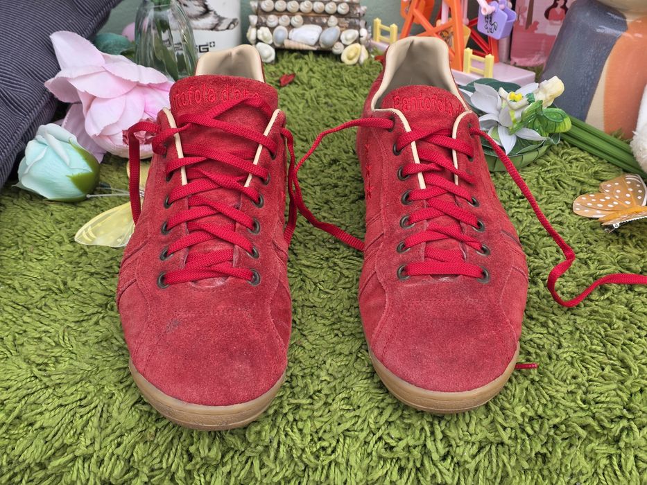 Pantofola d'oro кецове естествен велур N40