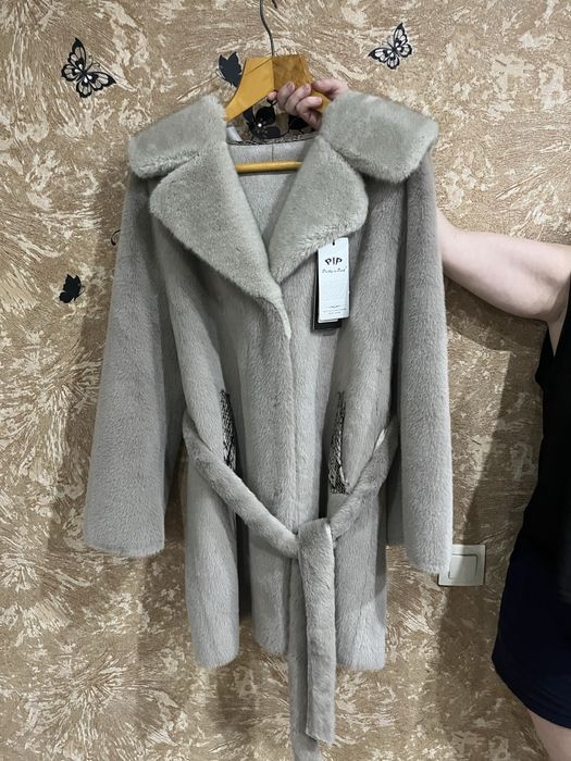 Полушубок альпак новый