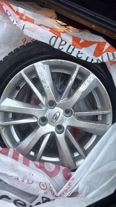 Диск с шиной б/у