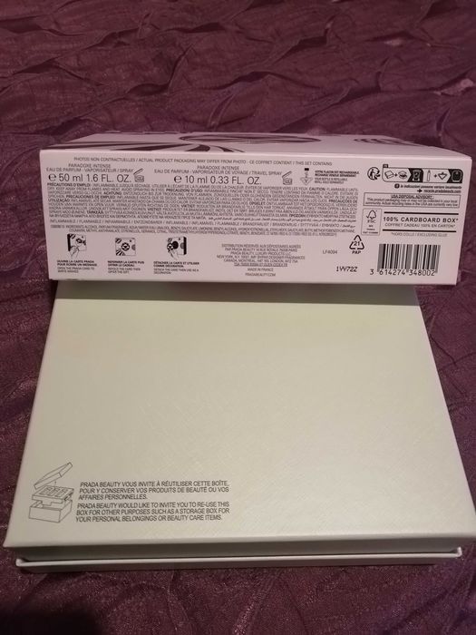 Парфюм Prada paradox Intense-комплект