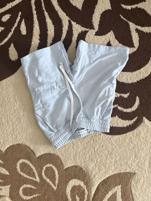 Pantaloni Scurti Bershka Albastri