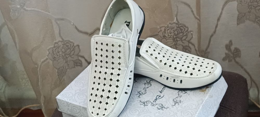 Туфли 28,29 р. Белые