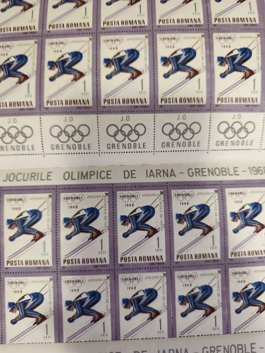 Timbre Jocurile de iarnă Grenoble!