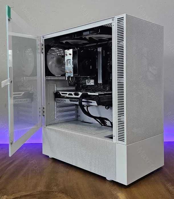 Геймърски компютър! RX 6600, Ryzen 5 5500, 16GB RAM, 600 W - Нов!