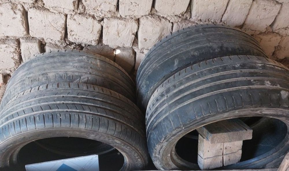 Б/у шиналар екеуі нормально жағдай