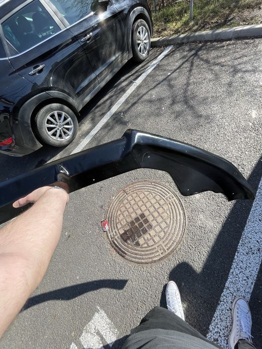 Lip Audi A4 A5 B8 Sline din fibra de sticla