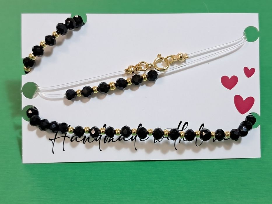 Set colier, brățară, inel handmade