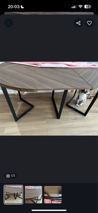 стол для кухни и гостиной