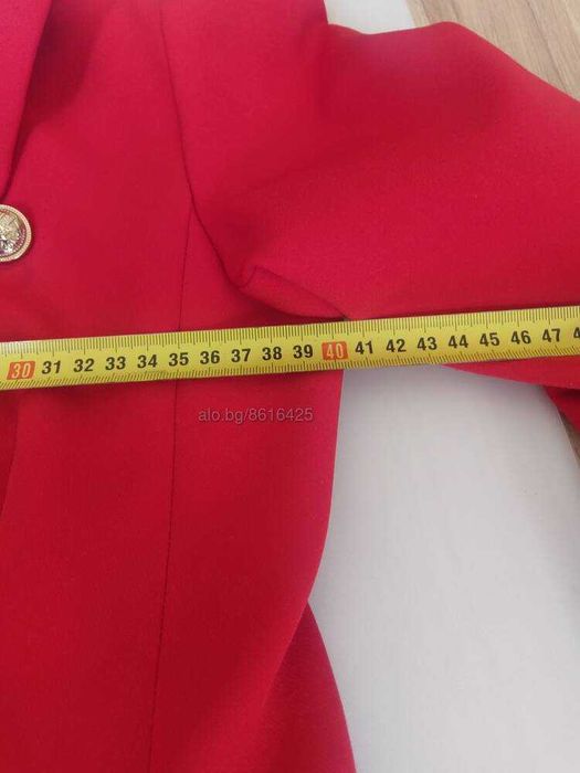 Жакет червен, 36 размер