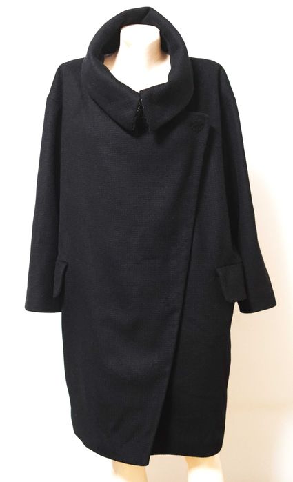Palton negru Schumacher marimea M/L