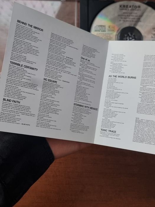 Kreator - terrible cerainity